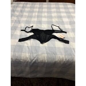 SHEIN BAE Black Bra with Lace Shaping Corset Size M-EU 38- US 6